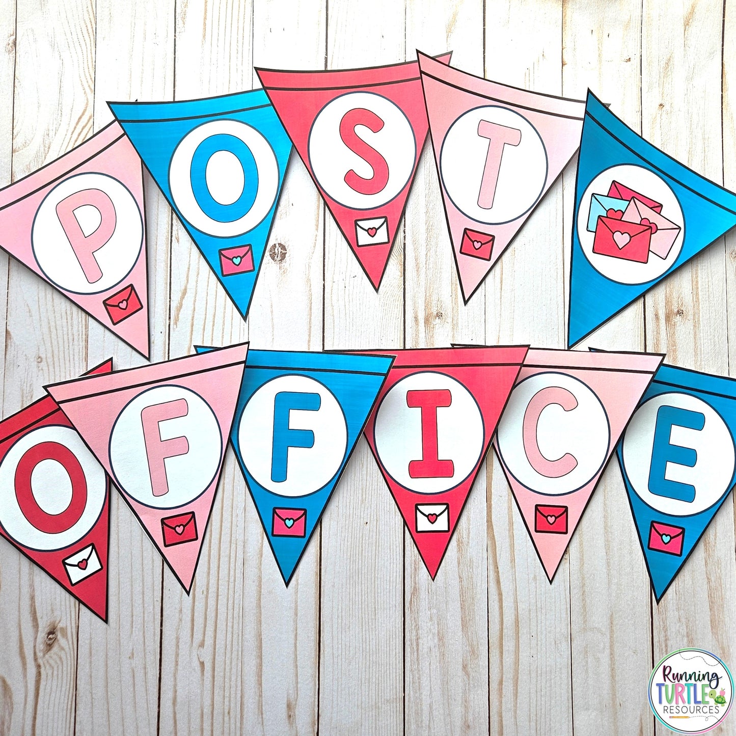 Valentine's Day Post Office Dramatic Play l Valentine Letter and Number Match