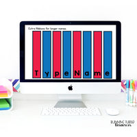 Future Voter Name Craft for Preschool and Kindergarten