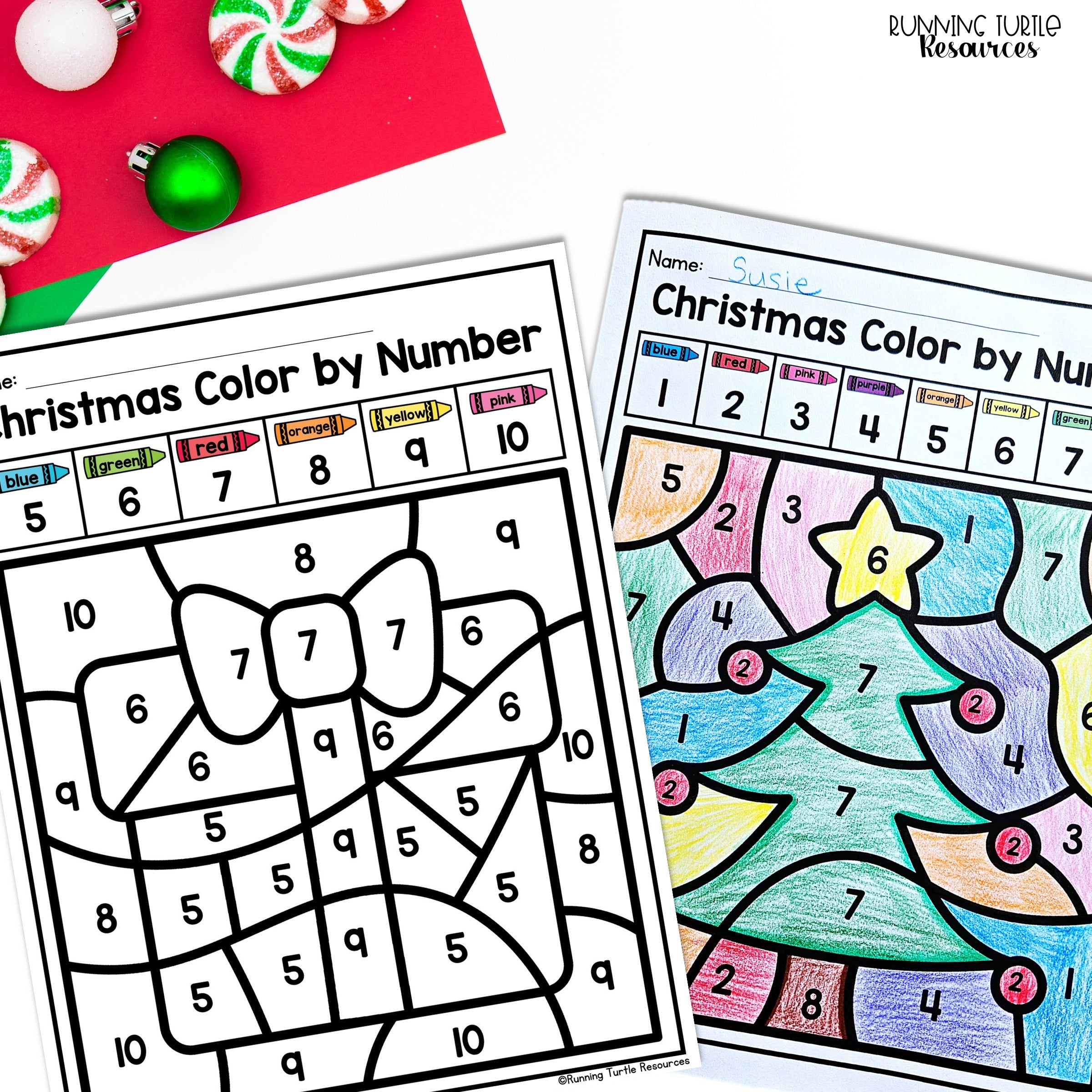 Christmas Fine Motor Printables for Preschool, PreK and Kindergarten