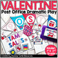 Valentine's Day Post Office Dramatic Play l Valentine Letter and Number Match