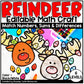 Christmas Reindeer Math Craft