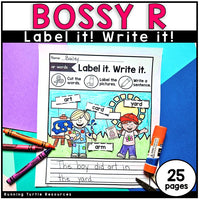 1st Grade Phonics Label It Write It Bundle