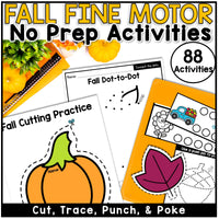 Fine Motor Skills Activity Worksheets for Preschool and Kindergarten