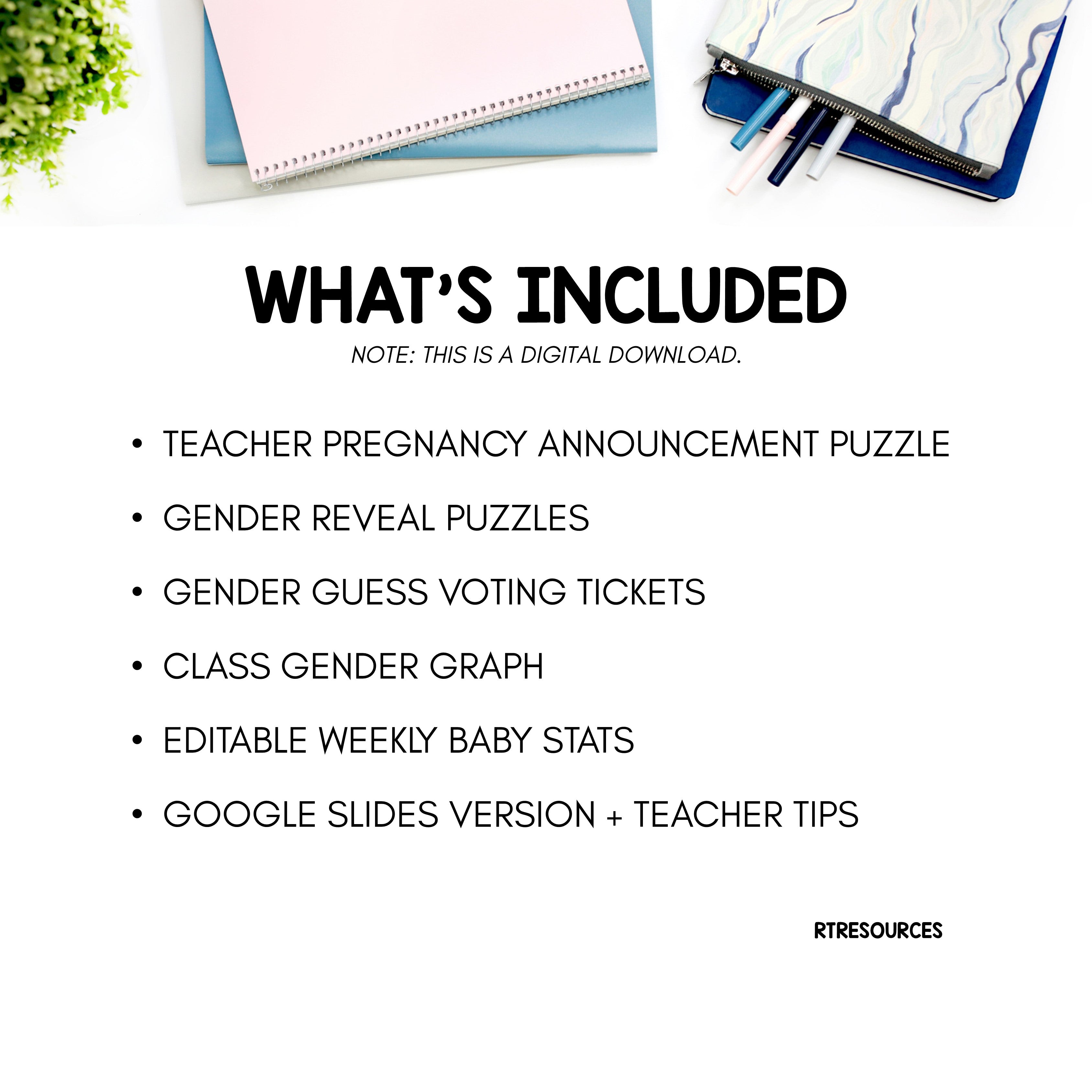 Teacher Pregnancy Announcement and Gender Reveal