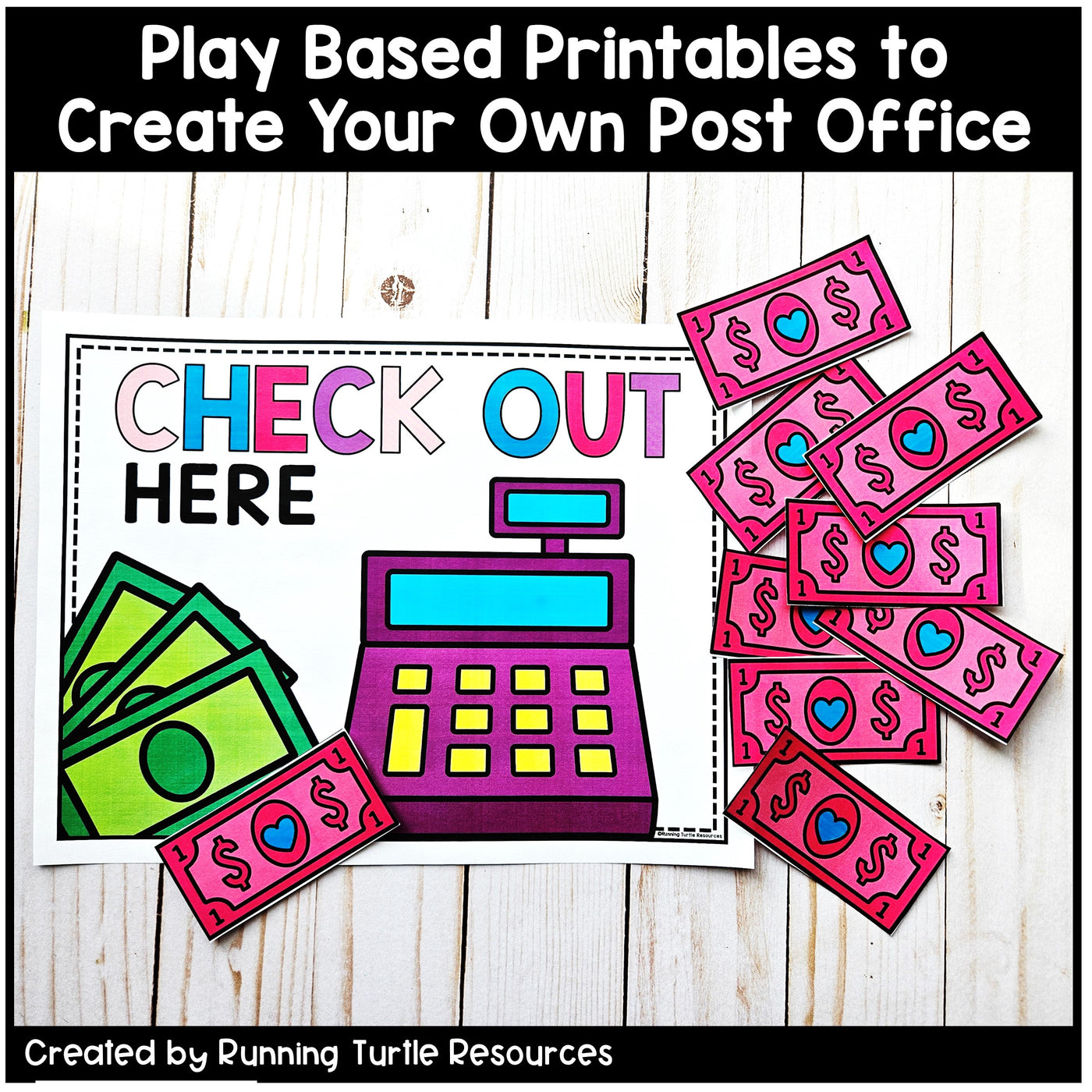 Valentine's Day Post Office Dramatic Play l Valentine Letter and Number Match