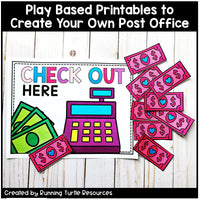 Valentine's Day Post Office Dramatic Play l Valentine Letter and Number Match