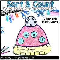 Winter Hat Name Craft