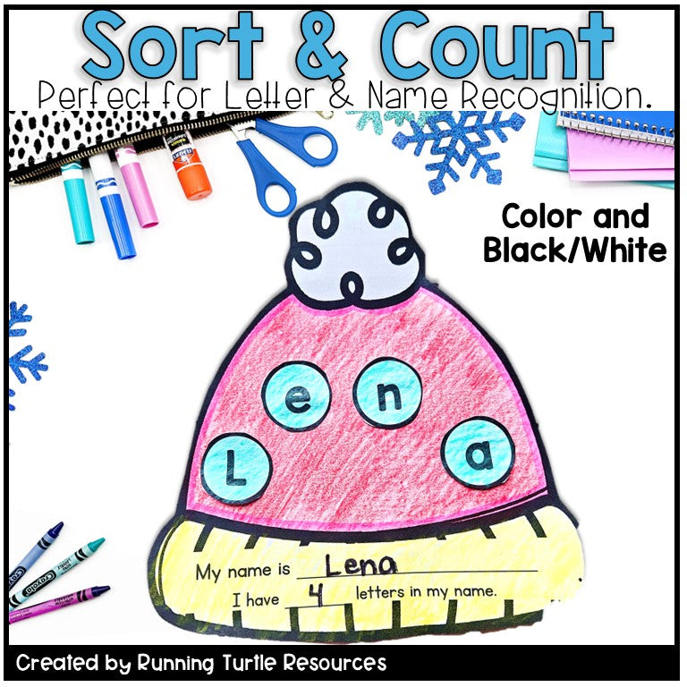 Winter Hat Name Craft