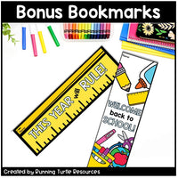 August Reading Bingo, Back to School Reading Challenge and Bookmarks