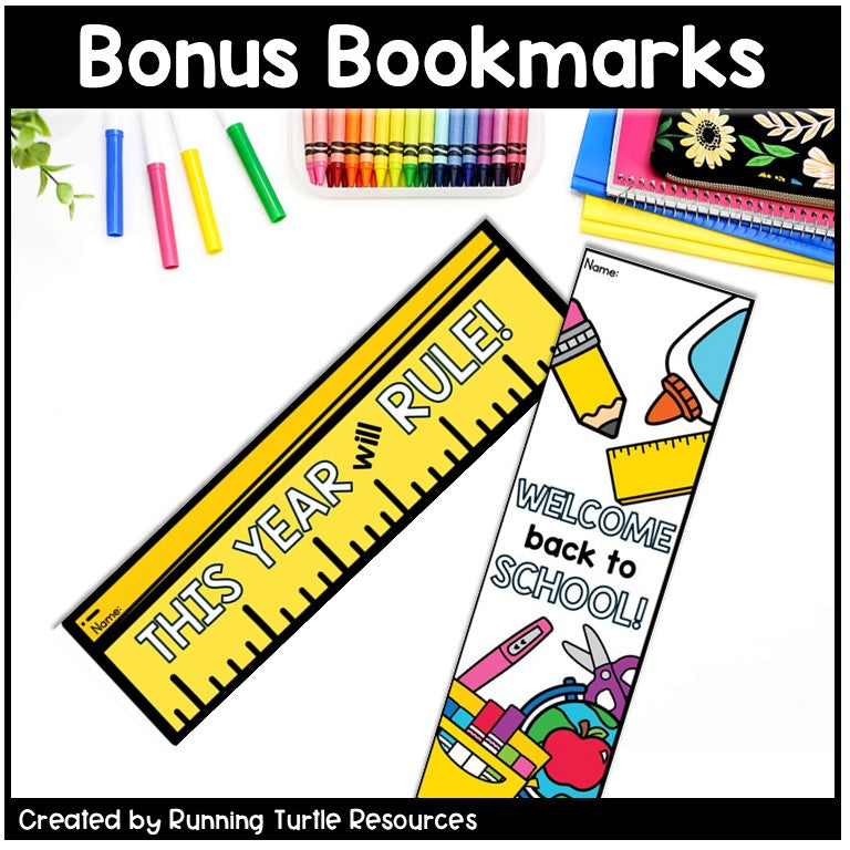 August Reading Bingo, Back to School Reading Challenge and Bookmarks