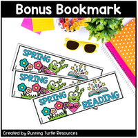 May Reading Log, Spring Bookmarks, Summer Reading Bingo, End of Year Bingo