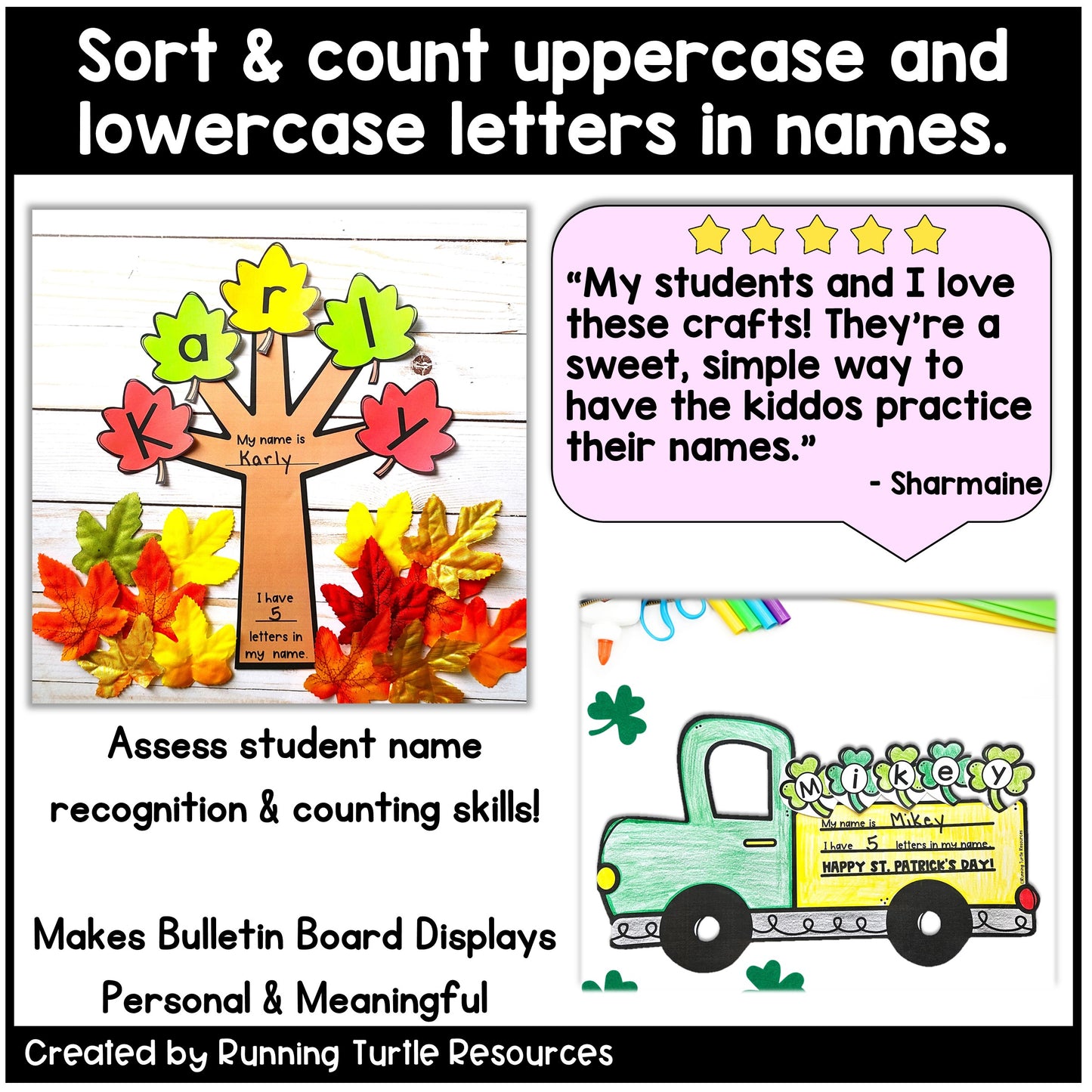 Editable Name Crafts BUNDLE