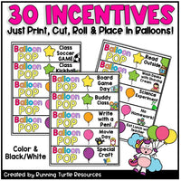 End of Year BALLOON POP Countdown