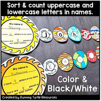 Space Name Craft, Solar System Craft for Preschool and Kindergarten for Artemis Space Mission