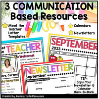 Meet the Teacher Open House Back to School Bundle