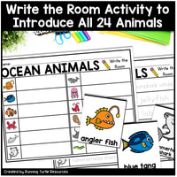 Ocean Unit Kindergarten, Ocean Animal Research Project