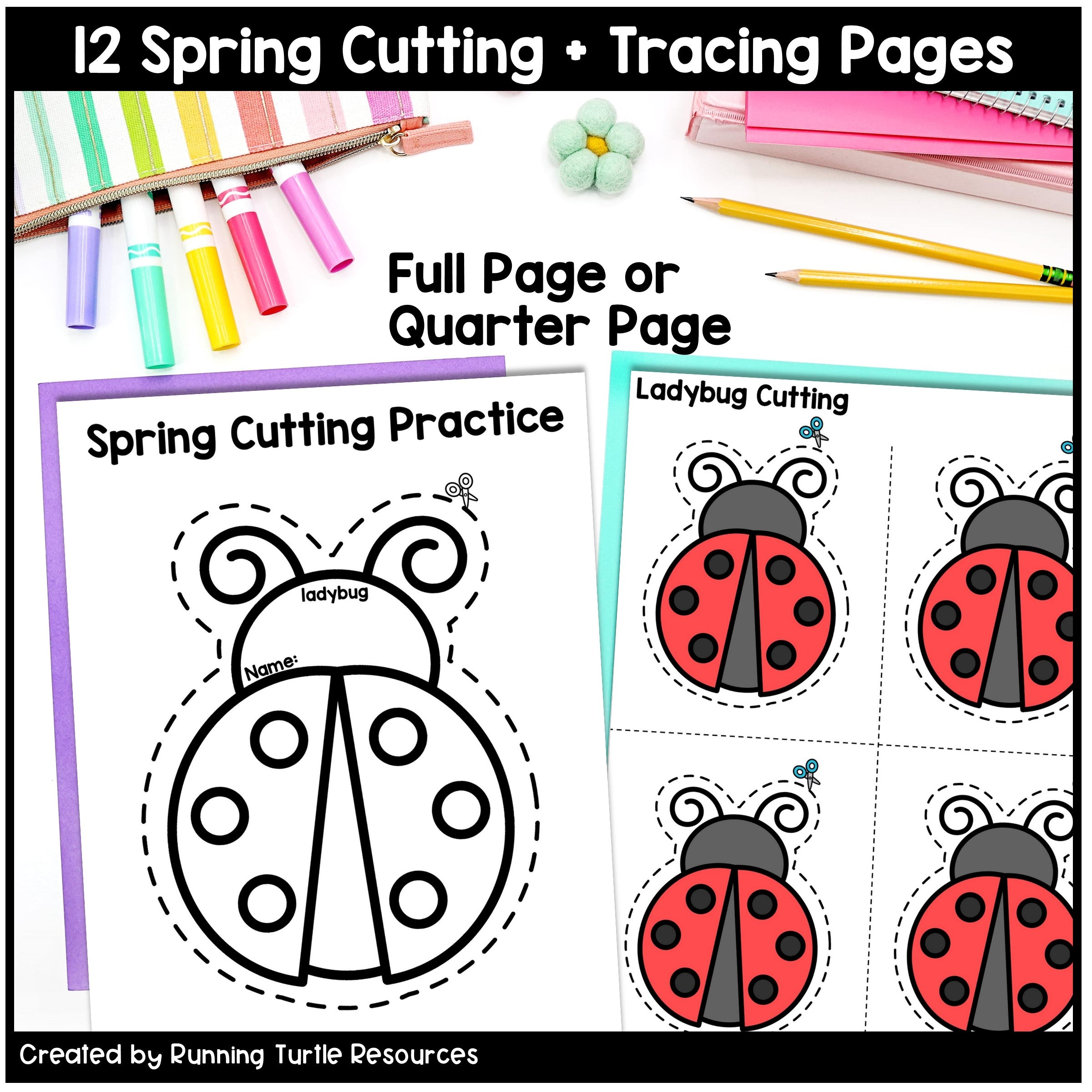 Spring Fine Motor Activities, Morning Tubs for Preschool and Kindergarten
