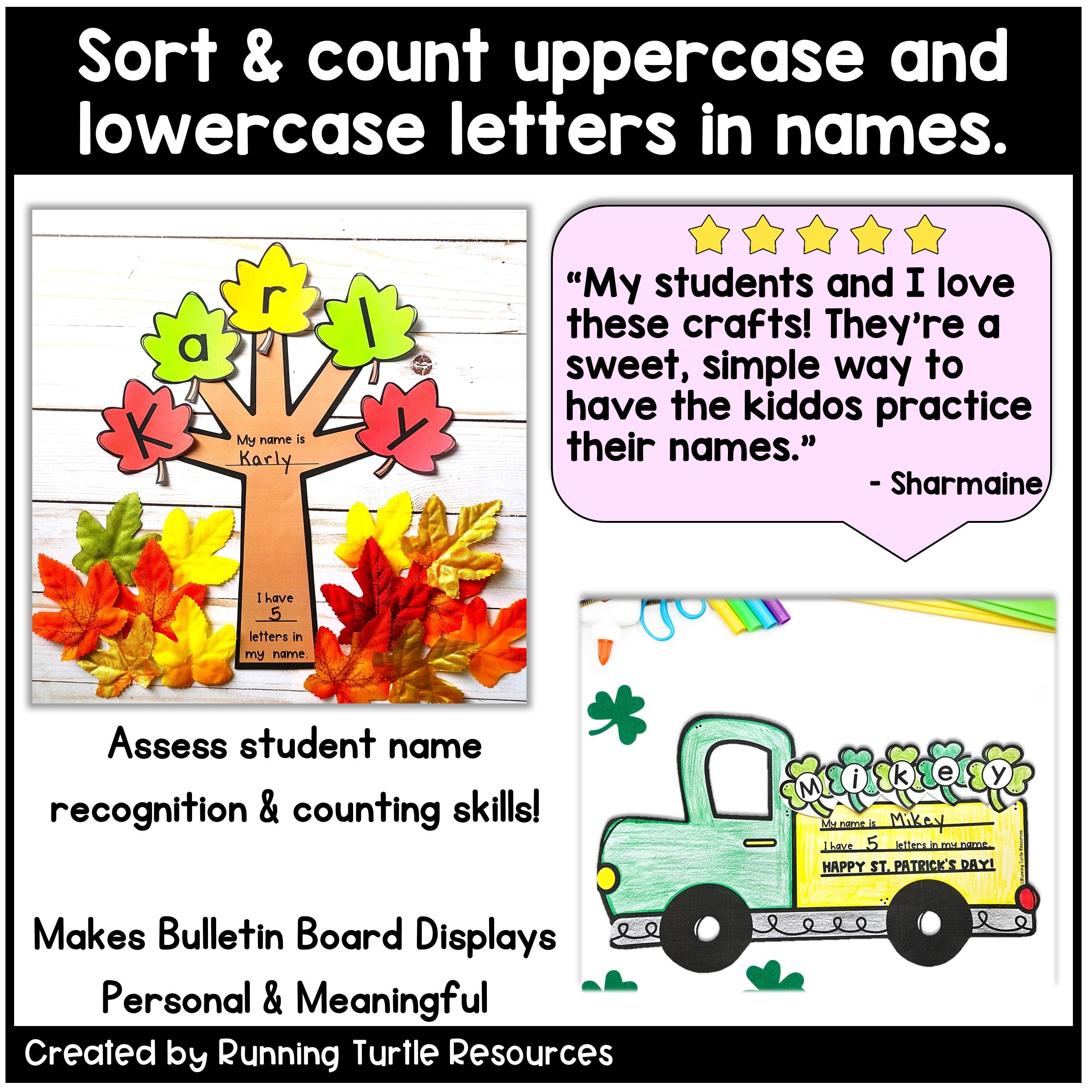 Editable Name Craft Bundle