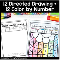 St. Patrick's Day Fine Motor Activities, March Activity Packet Preschool