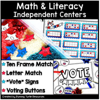 Election Day Activities, Mock Election , Vote Activity PreK, Kindergarten
