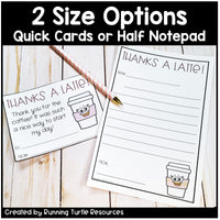 Teacher Appreciation Thank You Notes for Students