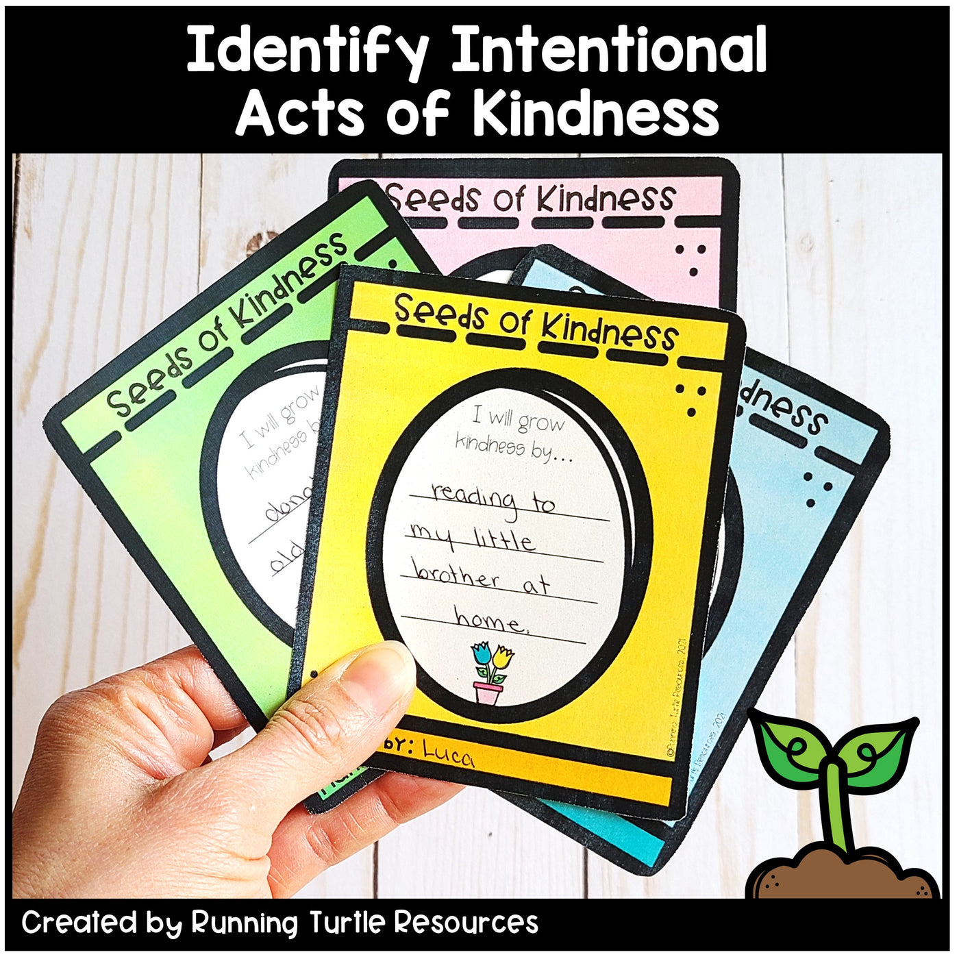 Spring Social Emotional Learning Activity l Seeds of Kindness