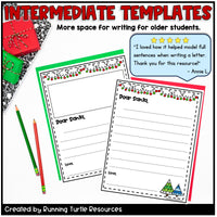 Letter to Santa Template, Dear Santa Friendly Letter