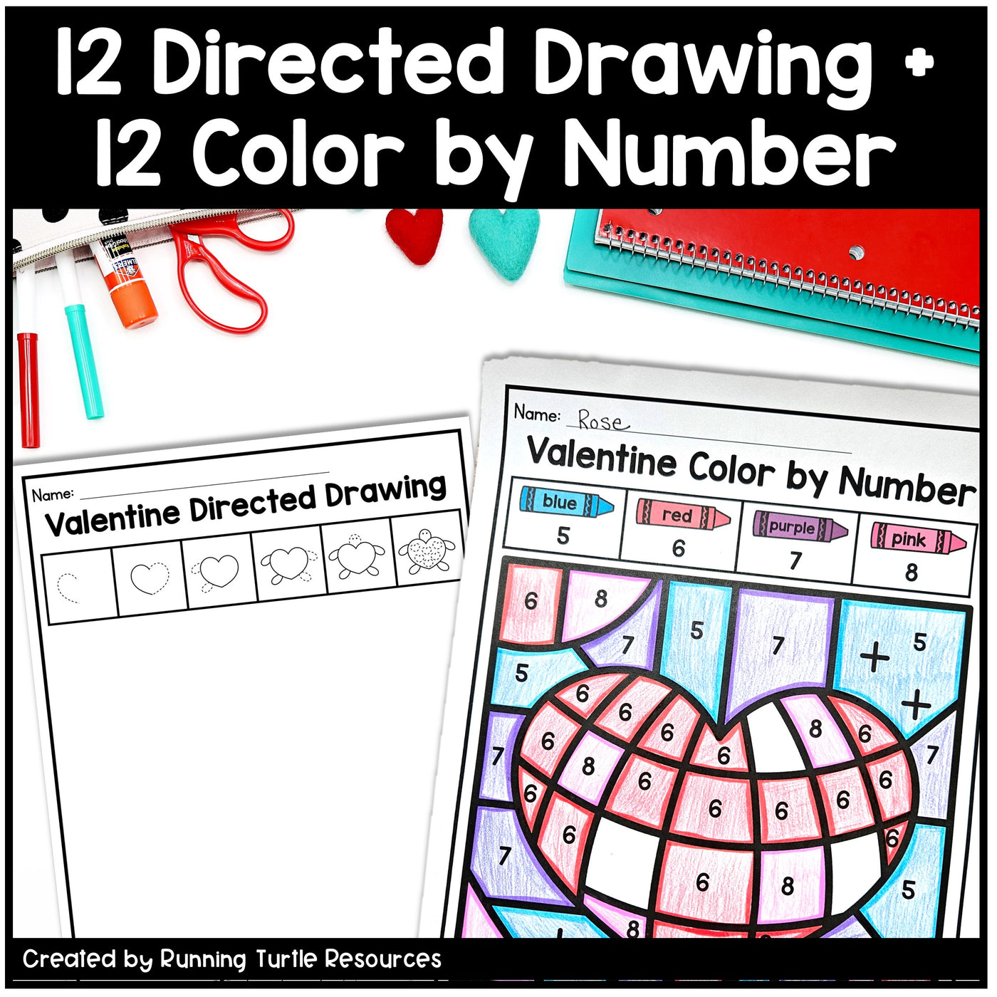 Valentine's Day Fine Motor Printables