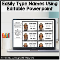 Dinosaur Expert Name Tags for Preschool and Kindergarten