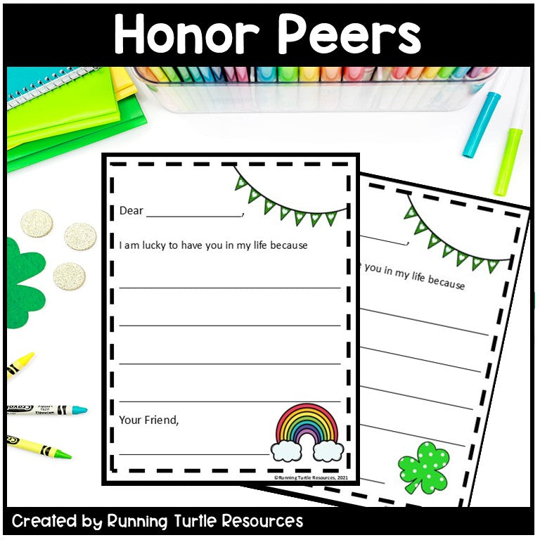 Lucky to be ME St Patricks Day Social Emotional Learning