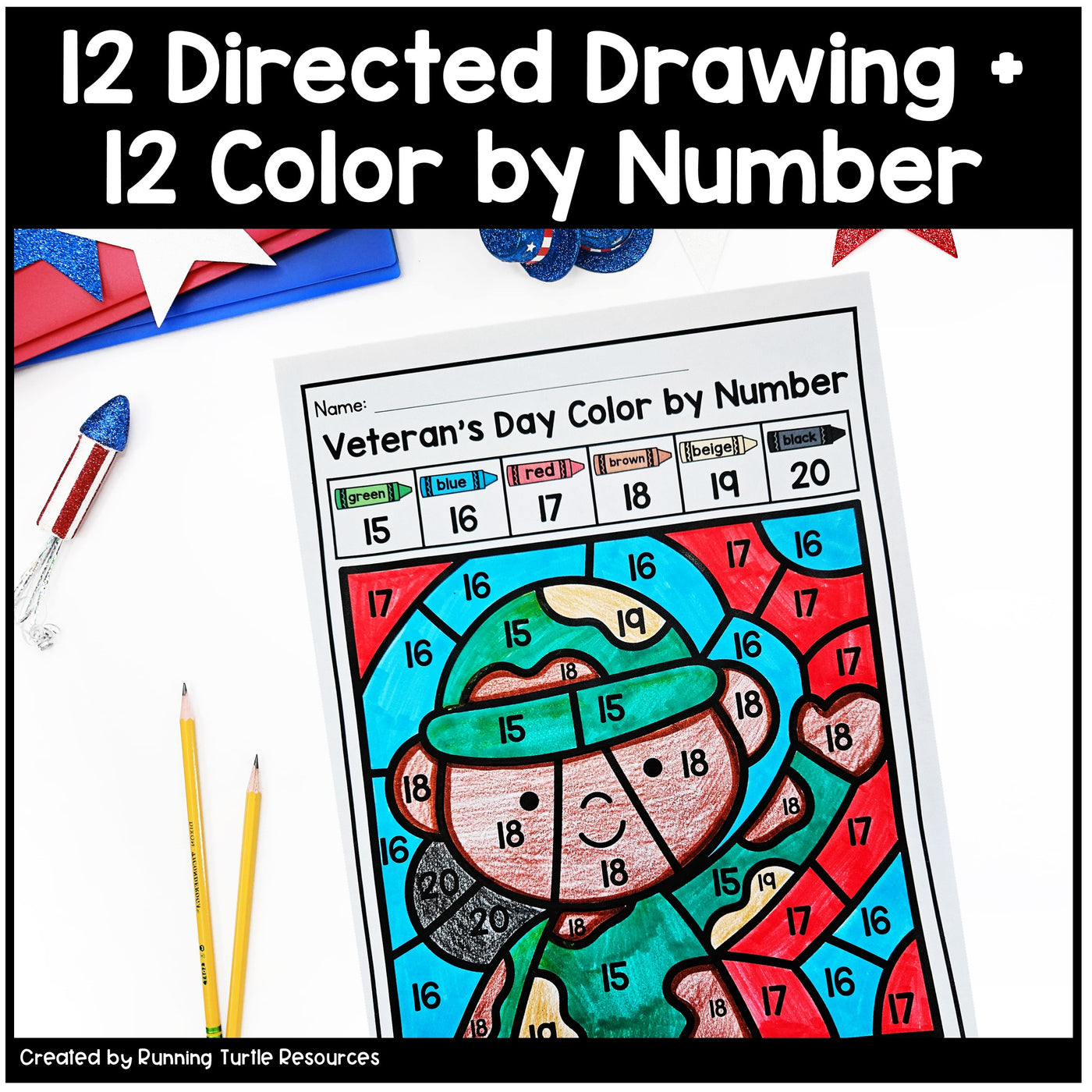 Veteran's Day Fine Motor Printables Preschool and Kindergarten