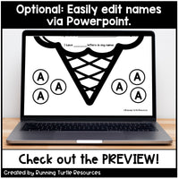 Editable Summer Ice Cream Name Craft