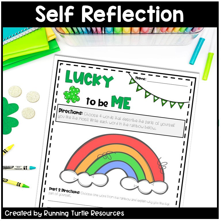 Lucky to be ME St Patricks Day Social Emotional Learning