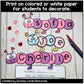 Editable Valentine Name Craft l Love Bug Activity