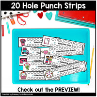 Valentine's Day Fine Motor Printables