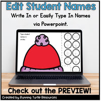 Winter Hat Name Craft