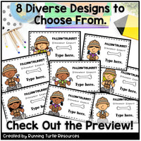 Dinosaur Expert Name Tags for Preschool and Kindergarten