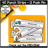 Fall Fine Motor Printable Activities for Preschool and Kindergarten