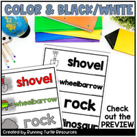 Dinosaur Word Wall Words l Paleontology Vocabulary