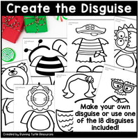 Gingerbread Disguise Activity Craft l Christmas Writing Activity