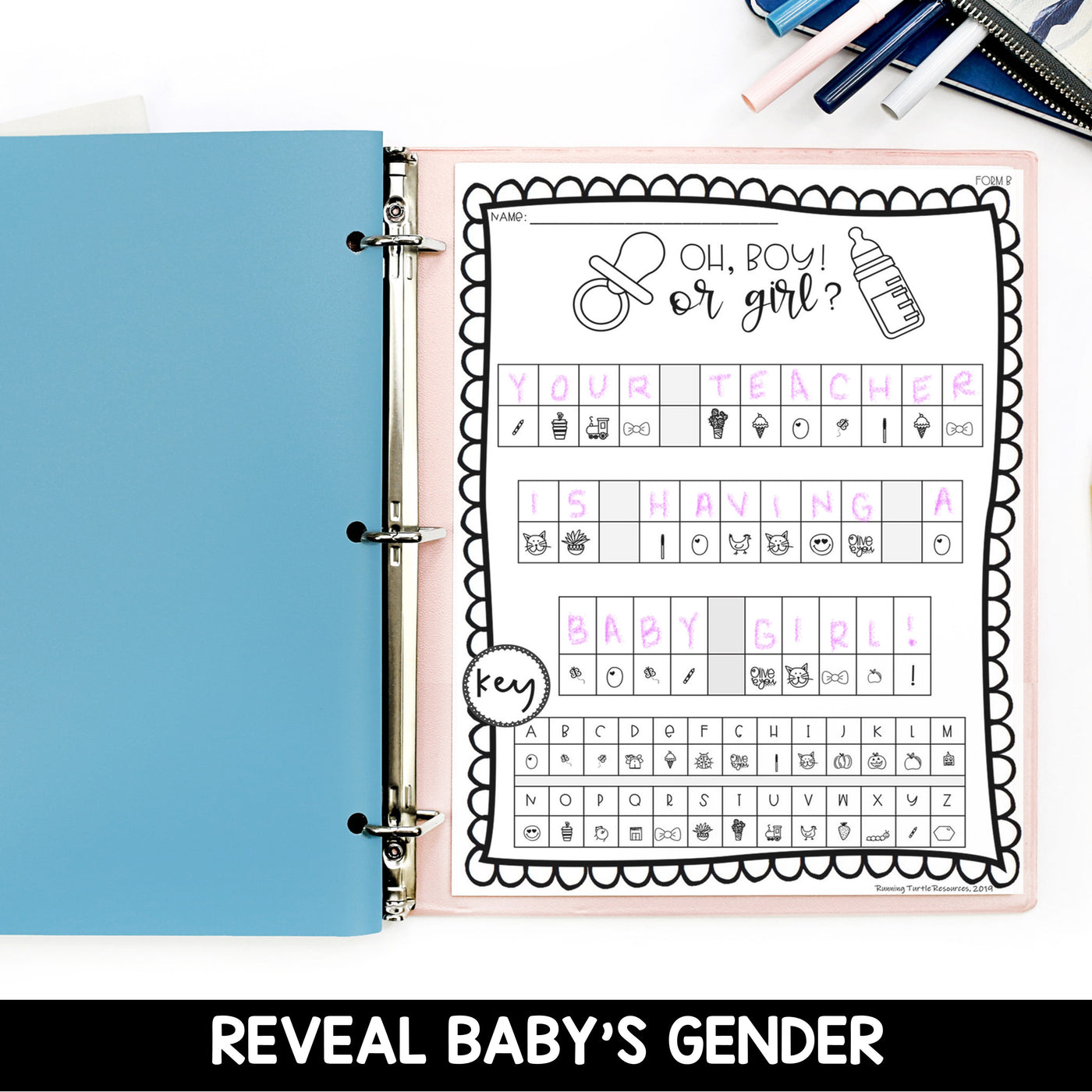 Teacher Pregnancy Announcement and Gender Reveal