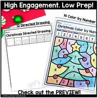 Christmas Fine Motor Printables for Preschool, PreK and Kindergarten