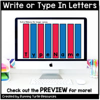 Future Voter Name Craft for Preschool and Kindergarten
