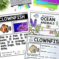 Ocean Unit Kindergarten, Ocean Animal Research Project
