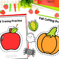 Fall Fine Motor Printable Activities for Preschool and Kindergarten