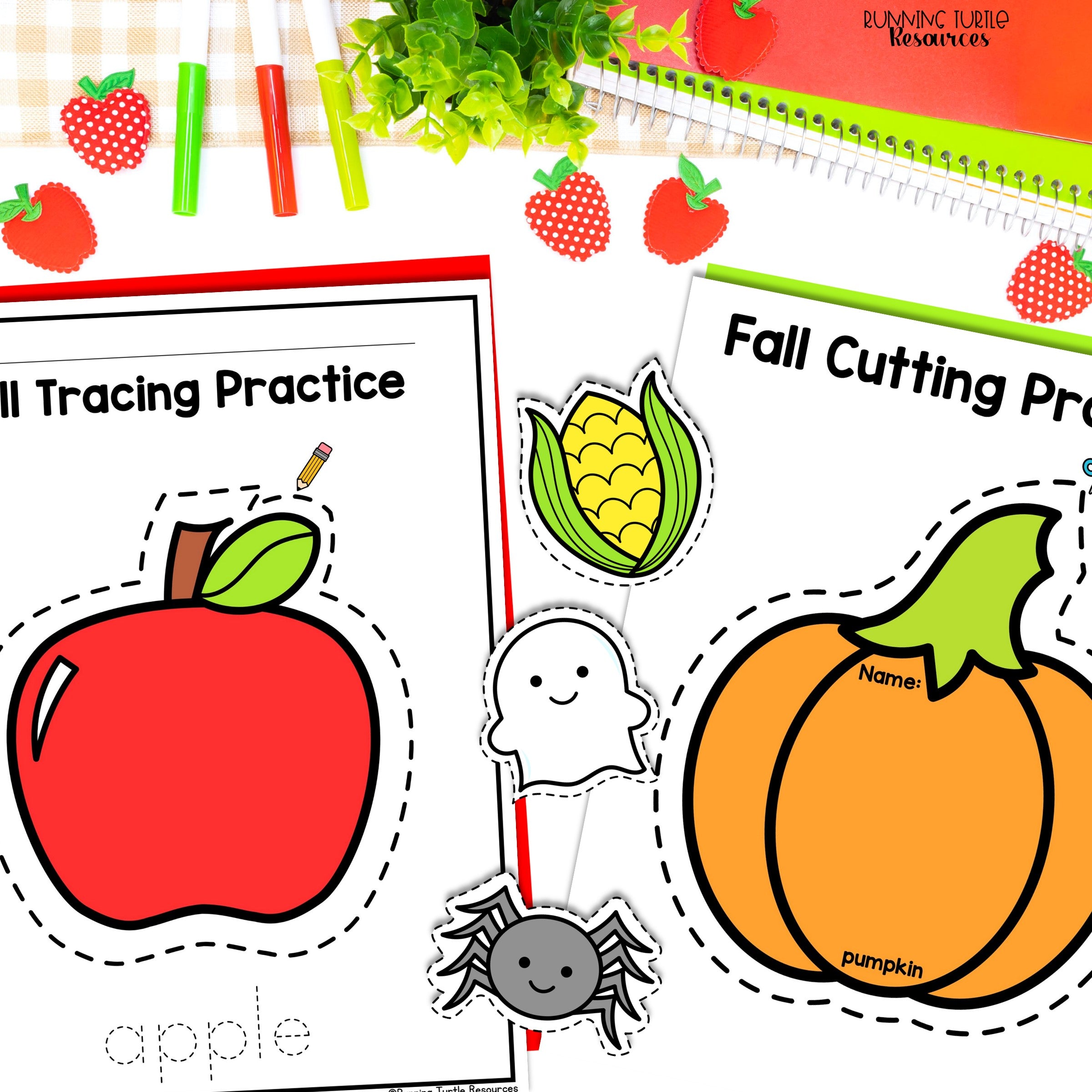 Fall Fine Motor Printable Activities for Preschool and Kindergarten