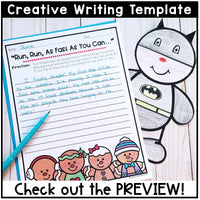 Gingerbread Disguise Activity Craft l Christmas Writing Activity