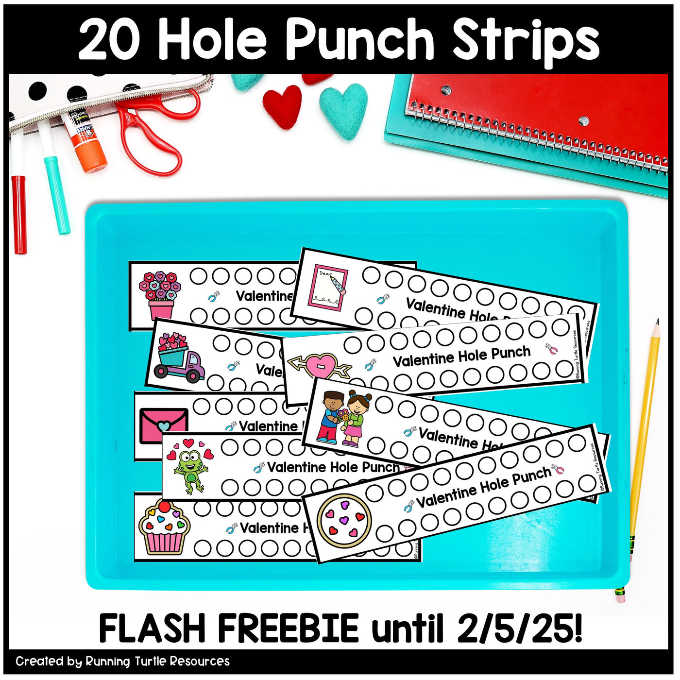 Valentine's Day Fine Motor Printables