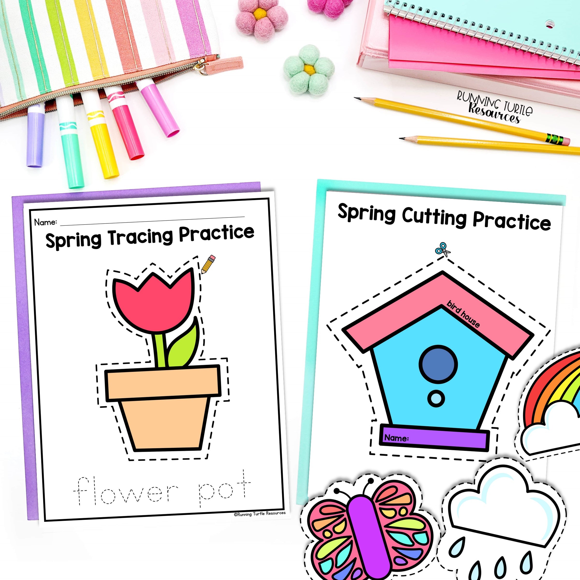Spring Fine Motor Activities, Morning Tubs for Preschool and Kindergarten
