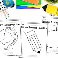 Back to School Fine Motor Printables for Preschool, Kindergarten